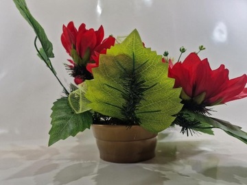 Wiązanka stroik grób cmentarz KOMPLET 12L OKAZJA