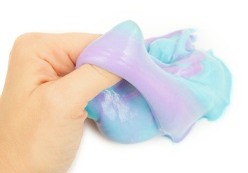 СЛАЙМ СЛОЙКА СЕНСОРНЫЙ ПЛАСТИК ДВА ЦВЕТА - СЛАЙМ ГЛЮТЕК