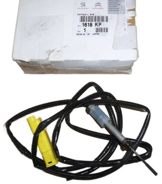 Czujnik Temperatury Spalin Citroen C5 III 2.0 HDI 1618KP Nowy Oryginał OE