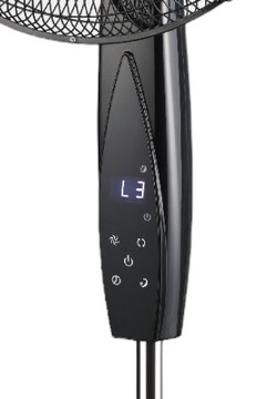 WENTYLATOR WIATRAK PODLOGOWY STOJACY Z PILOTEM WENTYLATOR DOMOWY STOJACY