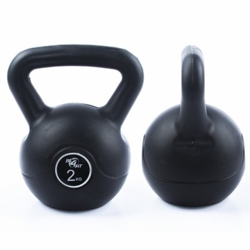 Kettlebell Kettle Hantla Kula Odważnik Obciążenie ABS Do Ćwiczeń 2kg