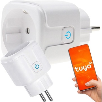 INTELIGENTNE GNIAZDKO STEROWANE WiFi ANDROID TUYA
