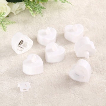 СВЕЧА ЭЛЕКТРИЧЕСКАЯ СВЕТОДИОДНАЯ ВСТАВКА, СВЕТЯЩЕЕ ПЛАМЯ СЕРДЦА