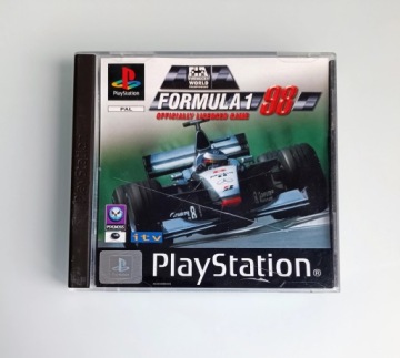 FORMULA 1 98 F1 PSX PS1 ПОЛНАЯ СТАНЦИЯ ДЛЯ PLAYSTATION 3XA