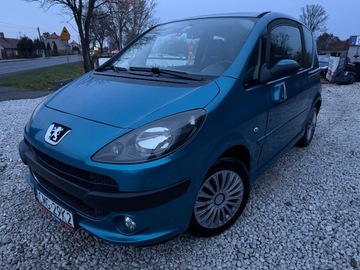 Peugeot 1007 1.6 i 16V 110KM 2008 PEUGEOT 1007 automatycznie zamykane drzwi, klima, ZAREJESTROWANY, zdjęcie 4