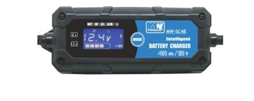 ŁADOWARKA MW POWER MW-SC4B 6V 1A 12V 4A MF AGM GEL