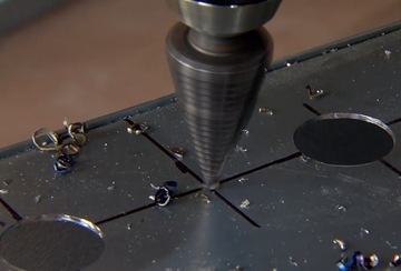 КОНУСНАЯ СТУПЕНЧАТАЯ СПИРАЛЬНАЯ СВЕРЛА РОЖДЕСТВЕНСКАЯ ЕЛКА РАЗВЕРТКА HSS ПО МЕТАЛЛУ 4-52 ММ