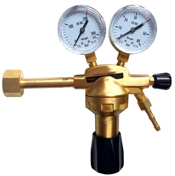 REDUKTOR GAZOWY AZOTOWY 40 BAR DO BUTLA AZOT 8L 10L 40L 50L NITROGEN KLIMA