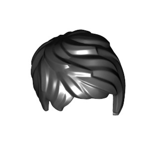 LEGO - Włosy kobiece krótkie - Black - 37823
