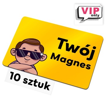 Magnes na lodówkę zestaw 10szt. 7x5 cm