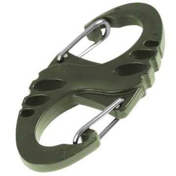 DOMINATOR KARABIŃCZYK DWUSTRONNY typu S-HOOK OLIVE