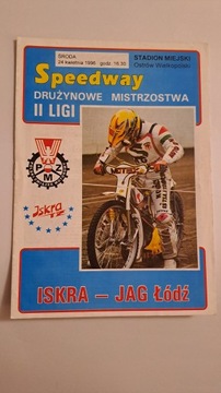 ISKRA OSTRÓW WLKP - ORZEŁ ŁÓDŹ 13-07-2003 - PROGRAM ŻUŻLOWY WYPEŁNIONY