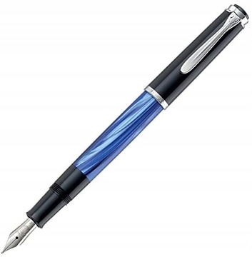 Pelikan Classic M205 Pióro wieczne M nieb/marmur t