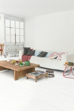 PANELE WODOODPORNE DESKI BIAŁE IM1859 1,834m2 AC4