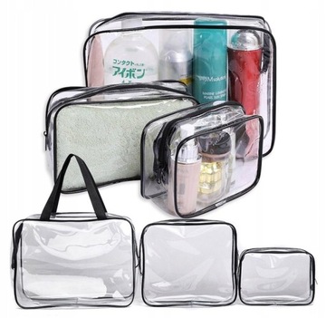 НАБОР ИЗ 3 КОСМЕТИКОВ ДЛЯ ПУТЕШЕСТВИЯ КОСМЕТИЧЕСКАЯ СУМКА ДЛЯ САМОЛЕТА TRACK