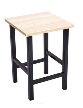 Taboret do kuchni jadalni metalowy 30x30 sonoma