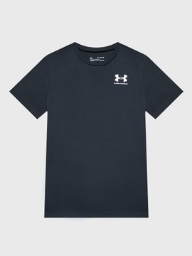 Under Armour T-Shirt Ua Sportstyle Left Chest 1363280 Czarny Regular Fit