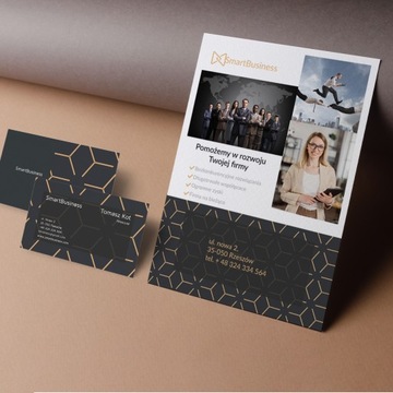 Листовка А5, ДВУСТОРОННЯЯ | 300 штук | МАСТЕР онлайн | ГОТОВЫЕ ШАБЛОНЫ