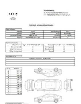 Ford S-Max II Van 1.5 EcoBoost 165KM 2019 Ford S-Max SalonPL Bezwyp.ASO 1Wlasciciel Gwar..., zdjęcie 25