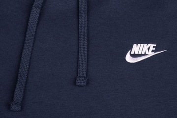 Bluza męska Nike NSW Club Hoodie granatowa BV2654 410 M