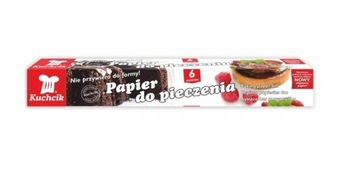PAPIER DO PIECZENIA BRĄZOWY W ROLCE 6m RED PLAST