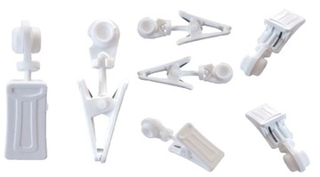 FROG ВРАЩАЮЩИЕСЯ ЛЯГУШЕЧНЫЕ РЕЛЬСЫ ПВХ ШТОРЫ, 100 ШТ.