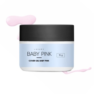 ŻEL BUDUJĄCY do paznokci COVER BABY PINK różowy Mistero Milano 15g 2048/15