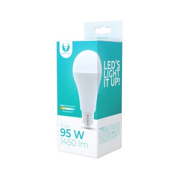Żarówka LED E27 A65 15W 230V 3000K 1450lm Forever