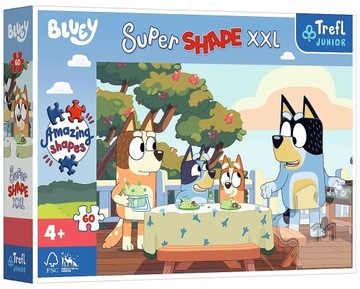 Puzzle XXL z Bluey 60 elementów dla dzieci 4+