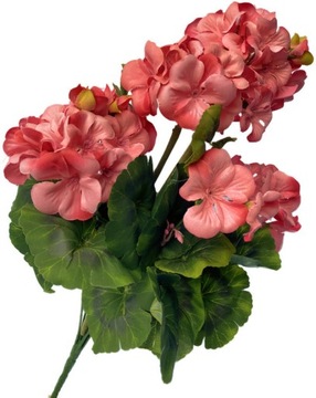 Bukiet Pelargonia Na Balkon 47 cm sztuczne kwiaty