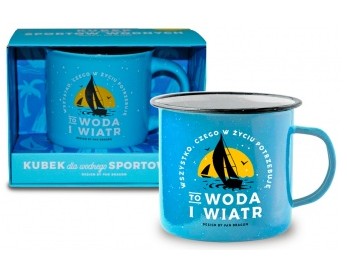 KUBEK HOBBY WODA DLA WODNEGO SPORTOWCA NA PREZENT