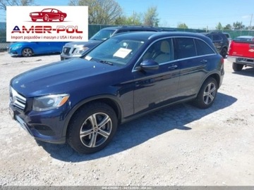 Mercedes GLC C253 2017 Mercedes-Benz GLC 2017 r., 2,0L 300 4 MATIC 2.0 Benzyna 241KM