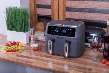 ФРИТЮРНИЦА 2 КОРЗИНЫ 8Л/2500ВТ