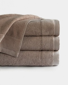 Ręcznik 50x90 Vito Beżowy Taupe 550g 100% bawełna