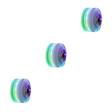 1/2/3/5 Light Up Quad Roller wodoodporna kółka do deskorolki z łożyskami dw