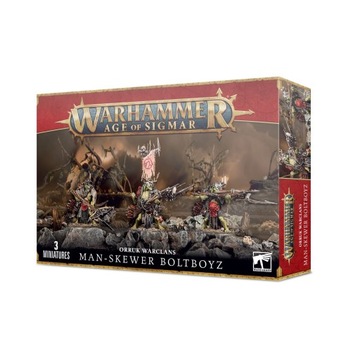 Warhammer AoS - Человек-вертел из Warclans Orruk Boltboyz