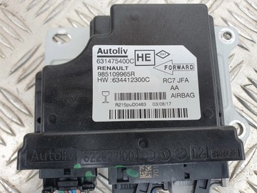 МОДУЛЬ ДАТЧИКА ПОДУШКИ БЕЗОПАСНОСТИ GRAND SCENIC IV