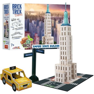 EMPIRE STATE BUILDING BUDUJ Z CEGŁY NOWY JORK 420E