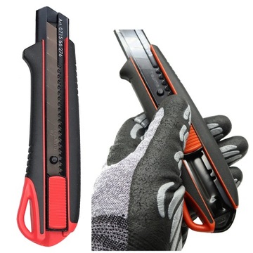 Сменные лезвия для сборного ножа Wurth, 3 шт., 18 мм, прочный конструкционный замок