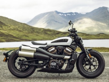 Крыло пирамидальной формы Matte Black Harley Davidson Sportster S (RH1250S) 2021-