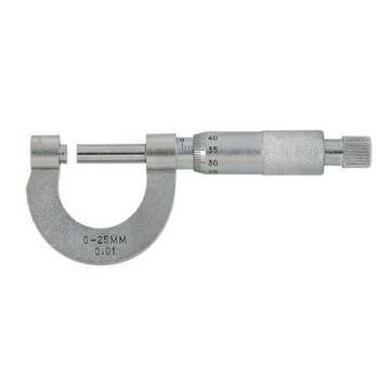 MIKROMETR NONIUSZOWY 0-25 mm / 0,01 mm ZEWNĘTRZNY