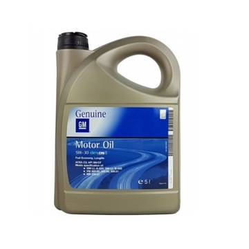 OLEJ GM OPEL 5W30 5L DEXOS2 ORYGINALNY