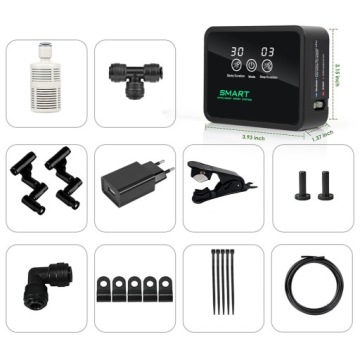 УВЛАЖНИТЕЛЬ ДЛЯ РЕПТИЛИЙ УВЛАЖНИТЕЛЬ ДЛЯ ТЕРРАРИУМА 2 РЕГУЛИРУЕМЫЕ НАСАДКИ 360°