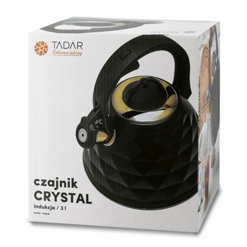 ЧЕРНЫЙ ЧЕРНЫЙ МАТОВЫЙ СТАЛЬНОЙ ЧАЙНИК ДЛЯ ИНДУКЦИИ, 3 Л