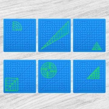 СИЛИКОНОВЫЙ КОВрик ДЛЯ 3D РУКИ ДЛЯ ДЕТЕЙ ШАБЛОНЫ ДЛЯ 3D ПРИНТЕРА