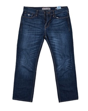 GUESS Los Angeles Modne Jeansy Męskie Premium 33