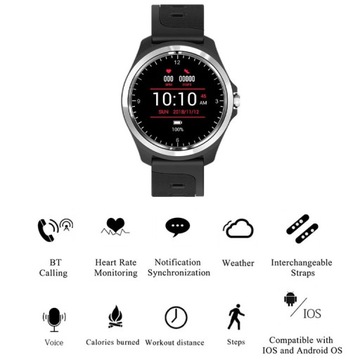 Smartwatch męski Pacific sy021c +GRAWER