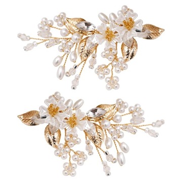 Modne buty Ozdoba Urok Buty Perłowa klamra