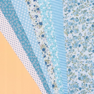 7 шт., квадраты для шитья своими руками из ткани для квилтинга