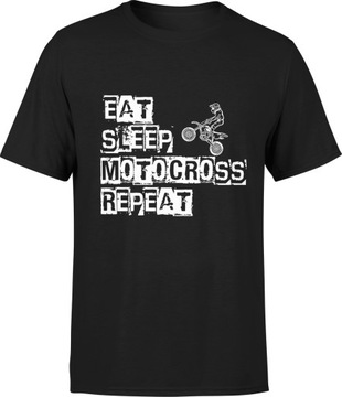 PREZENT DLA MOTOCYKLISTY KOSZULKA CROSS ENDURO L MĘSKA T-SHIRT MĘSKI TSHIRT